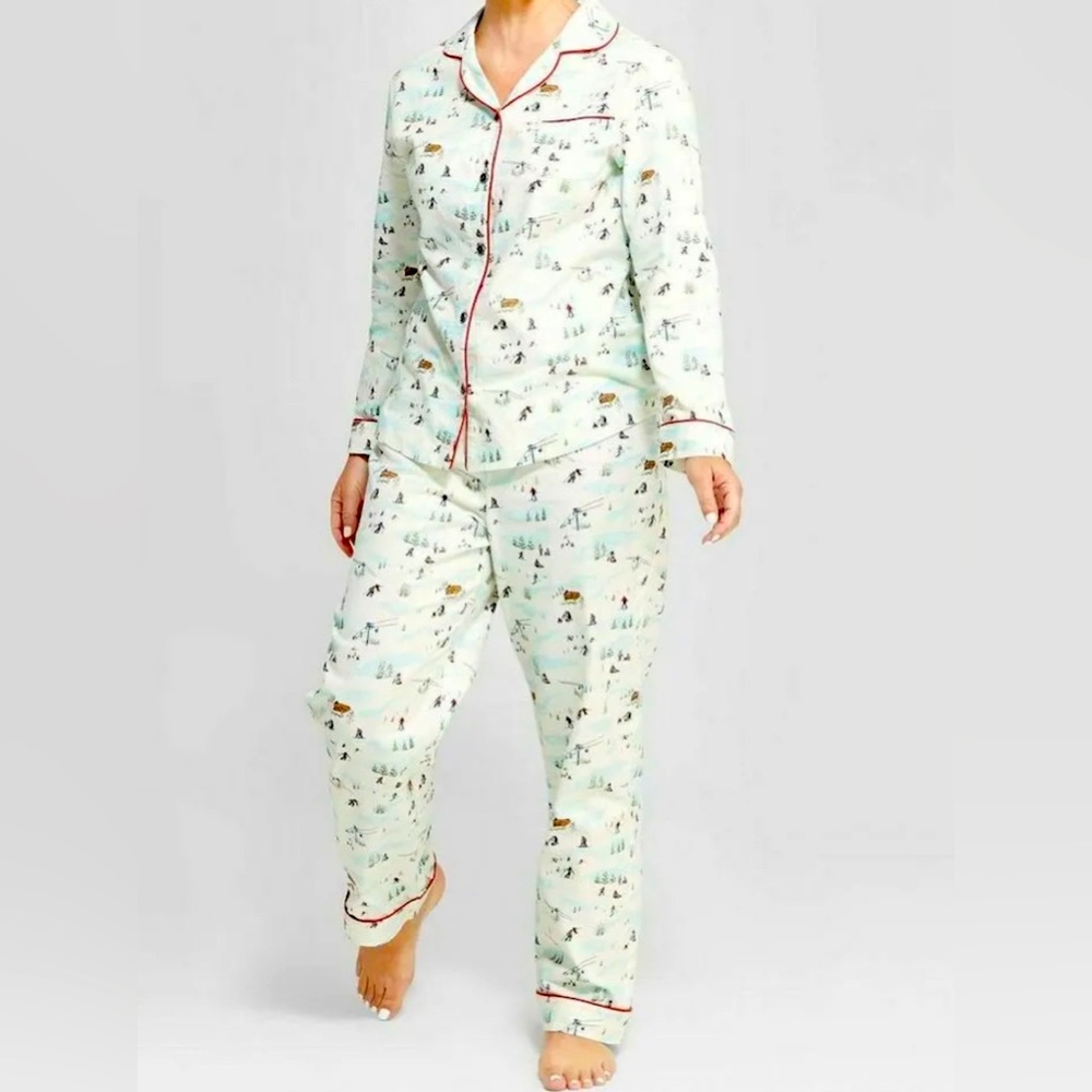 Hearth & Hand matching Ski Pajamas Women’s S, Men’s M